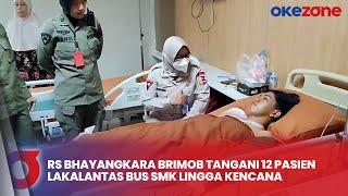 Laka Maut Subang RS Bhayangkara Brimob Tangani 12 Korban Siswa SMK Lingga Kencana Depok