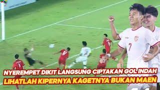  HANYA DUA SENTUHAN GOL BERKELAS TIMNAS INDONESIA....