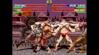 Kintaro & Goro VS Shao Kahn & Motaro Mortal Kombat Project