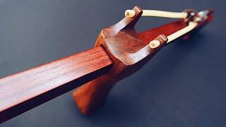 Unique JAIPUR Retractable Slingshot - Wooden DIY