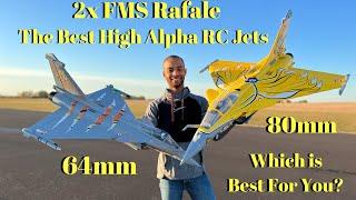 The Best High Alpha RC Jets - FMS Rafale 80mm & 64mm RC EDF Jets
