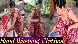 Daily Wear Cloth Washing In Deshi StyleTips Of Cloth Hand WashingIndian_HousewifeBengali_Blogger