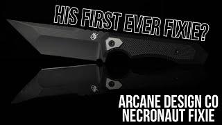 This Is Dropping TODAY - Arcane Design Co Necronaut Fixed Blade