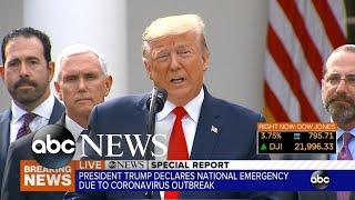 President Trump announces national emergency
