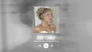 sabrina carpenter - dont smile sped up audio