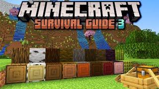 Every Wood Type in Minecraft 1.20 ▫ Minecraft Survival Guide ▫ Tutorial Lets Play S3 Ep.4