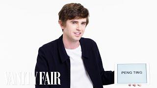 Freddie Highmore Teaches You British Slang  Vanity Fair