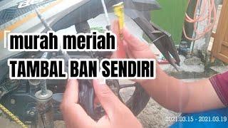 cara mudah tambal ban tubles sendiri modal 10k beberapa kali pakai