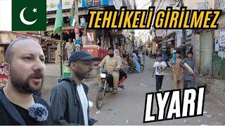 BURAYA GİRMEK ÇOK ZOR - LYARI GİRİLMEZ MAHALLE - PAKİSTAN KARACHİ