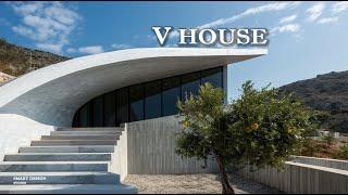 V HOUSE  A White Pearl house on the Greek Coast  ARCHITECTURE & DESIGN