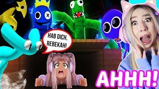 BEKI noob spielt neue RAINBOW FRIENDS chapter 2 roblox Full Game innerhalb 24 STUNDEN Good Ending