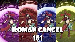 Everything you need to know about Roman Cancels in Guilty Gear Strive