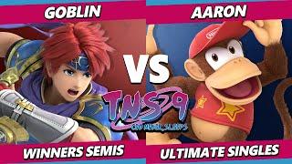 TNS 9 TOP 8 - Goblin Roy Vs. Aaron Diddy Kong Smash Ultimate - SSBU