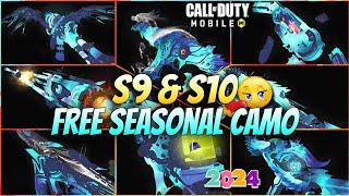 S9 & S10 2024 Free Seasonal Camo With all Mythic Weapons in Night Mode  Codm S9 & S10 All Leaks