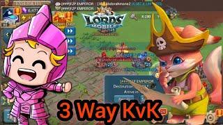 3Way Kingdom Clash War  Lords Mobile