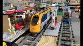 Lego Train Loop  in and around the house 2020