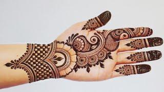 Easy Stylish Fronthand Mehndi designs Simple Mehandi design Mehandi ka designNavratri Mehndidesign