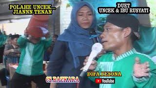 DUET UNCEK & IBU RUSYATI. LUCU SUARA MERDUCS.BAZKARADIFA PESONA