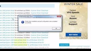 Steps to Install Epson L360 printer driver & software