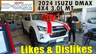 2024 Isuzu DMAX 4X4 MT 3.0L Diesel Likeable and Dislikeable Features