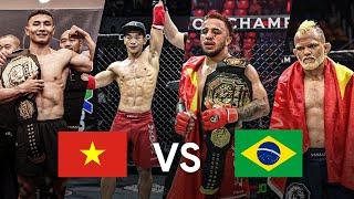 Địa chấn sàn MMA với màn đụng đội giữa các tay đấm Việt Nam và đại cao thủ Jujitsu Brazil