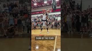 One of the best dunks I’ve seen in awhile His head hit the rim 