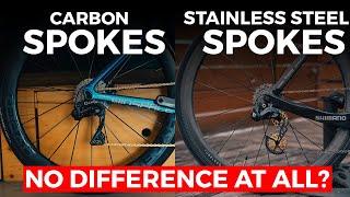 Carbon Spokes VS Steel Spokes  Uphill Testing Using Winspace Hyper & LUN wheels