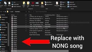 How to Replace A GD song with a NONG song tutorial