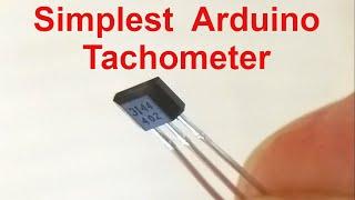 Arduino Uno Tachometer RPM using 3144 Hall Effect Sensor