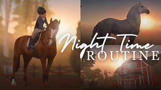 Barn Vlog Night Time Routine II Feeding Schooling & More II SSO RRP