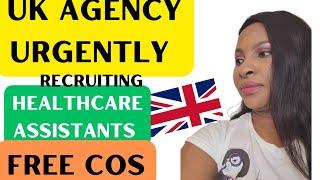 uk care agency  urgently  recruiting  overseas  healthcare assistants with  free visa sponsorship