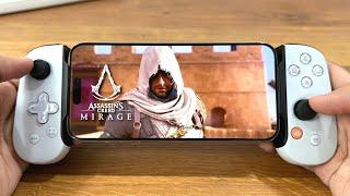 Assassin Creed Mirage iPhone 15 Pro Max - Gameplay  Graphic Settings  Controls