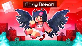 Playing Minecraft As A BABY DEMON