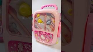 Satisfying with Unboxing & Review Miniature Hello Kitty Doctor Set Toy Kitchen Video  ASMR #shorts