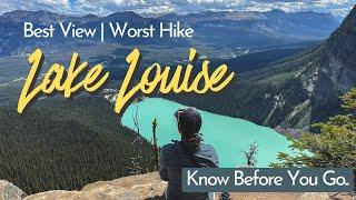 Don’t do this Lake Louise hike  Big Beehive Trail  Banff Vlog #2