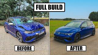 FULL BUILD - REBUILDING A CRASH DAMAGED VW MK8 GOLF R