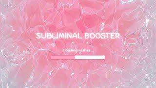  1 listen = 10000x listens  subliminal booster + manifest NOW 