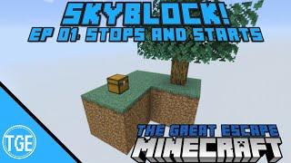 Skyblock for Minecraft Bedrock PS4 Ep 01