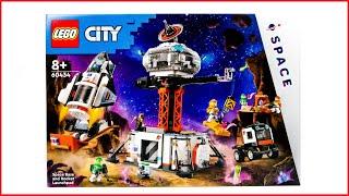 LEGO City 60434 Space Base and Rocket Launchpad Speed Build