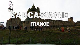 Carcassonne France - Driving Tour 4K