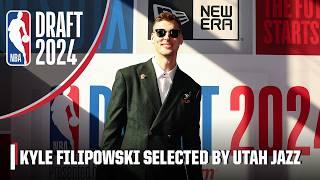 The Utah Jazz select Kyle Filipowski with the No. 32 pick in the 2024 NBA Draft  NBA on ESPN