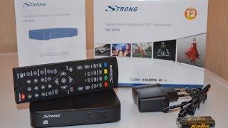 Суперновинка DVB-T2 Тюнер ресивер Т2 STRONG SRT 8204 - распаковка и обзор