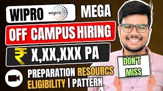 FINALLY Wipro Mega Hiring for Freshers Biggest Mass Hiring  Apply Now