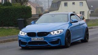 Brutal BMW M4 435i F32 F33 F36 F82 exhaust sounds accelerations & LOUD Revving COMPILATION