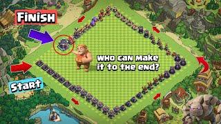 Longest Defense Formation Challenge  Clash of Clans