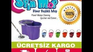 Döner Başlıklı Spin Mop Temizlik Seti Kopyası