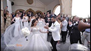 Bride and Groom Leave Wedding Ceremony