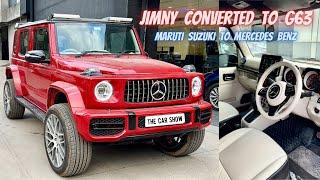 Suzuki Jimny Tastefully modified with Mercedes G-Wagon Kit  isi bolte hai REAL modifications