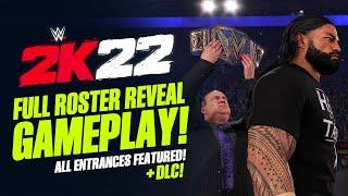 WWE 2K22 Full Roster Reveal Gameplay 187 Superstars including DLC & Unlockables