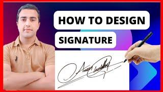 How to signature your name  Sign your name  Signature  Autograph